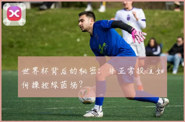 世界杯背后的秘密:非正常投注如何操控绿茵场?