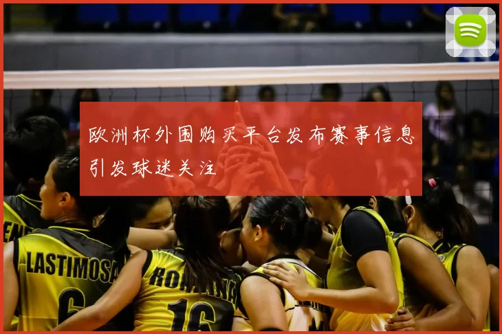 欧洲杯外围购买平台发布赛事信息引发球迷关注